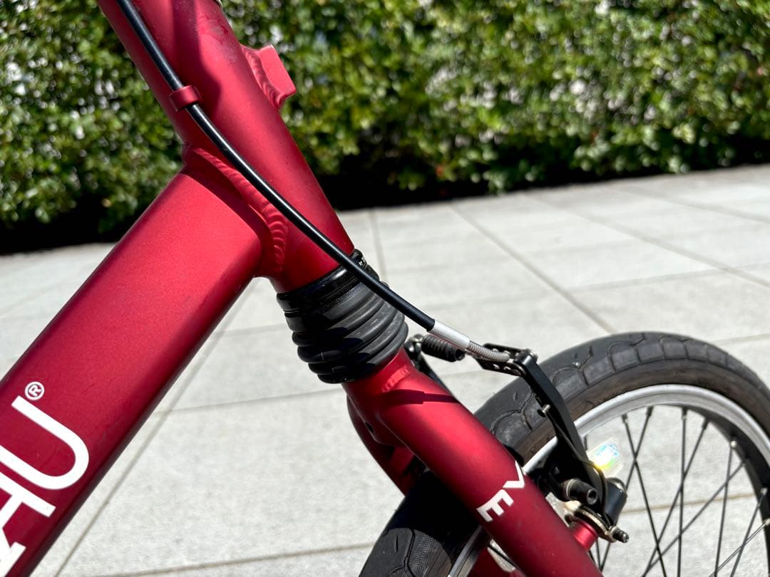 【引取限定】ルイガノ MV2 ミニベロ LOUIS GARNEAU マットレッド