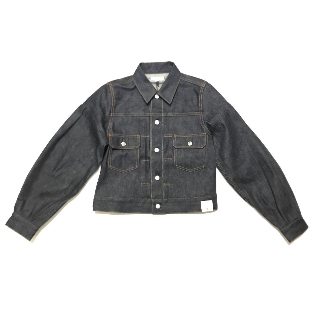 2　HYKE　25AW　バルーンスリーブ デニムジャケット　ハイク Gジャン