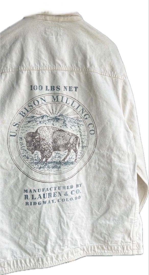 80sポロカントリーカバーオール超レアラルフUSA製XL