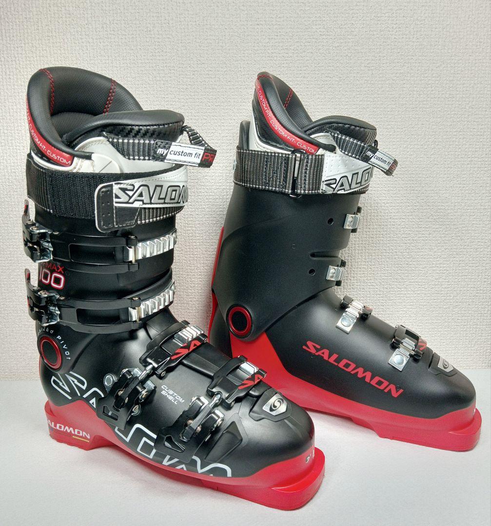 【美品】SALOMON（サロモン）スキーブーツ X-MAX 100 25.5cm