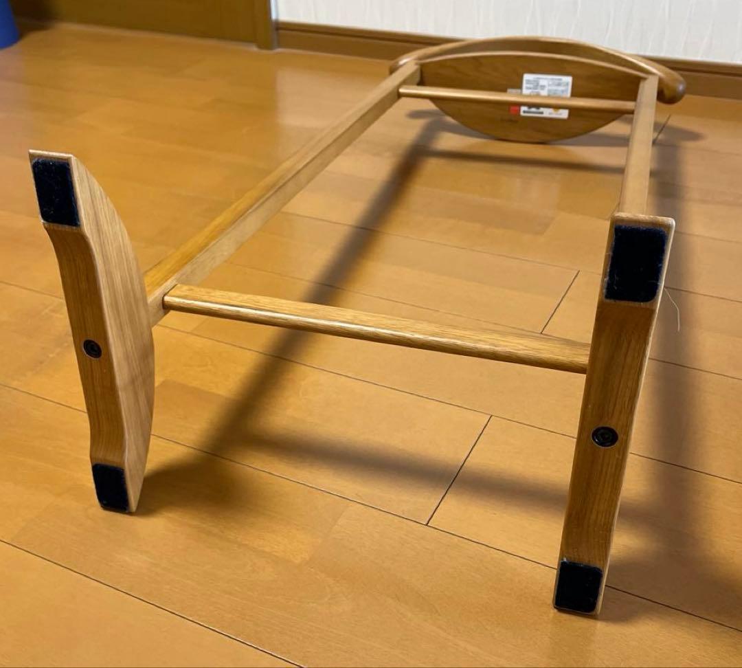 【美品】カンディハウス 小物置き付き ハンガースタンド/コートハンガー