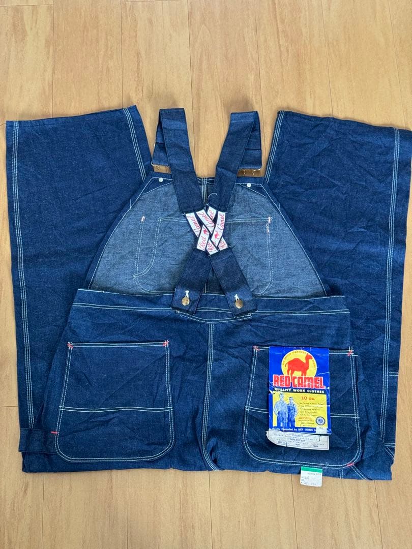 RED CAMEL 50s 60s USA デニムオーバーオール デッドストック