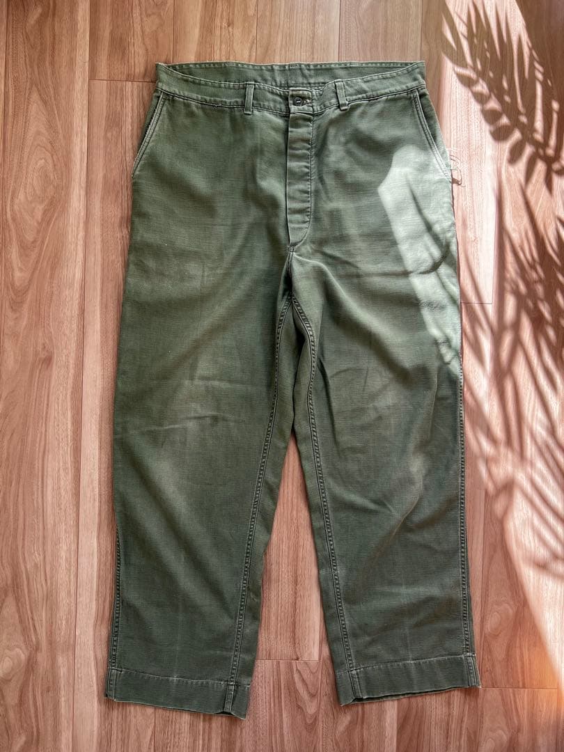 50 USMC P-58ビンテージ ユーティリティパンツミリタリーパンツ 軍パン