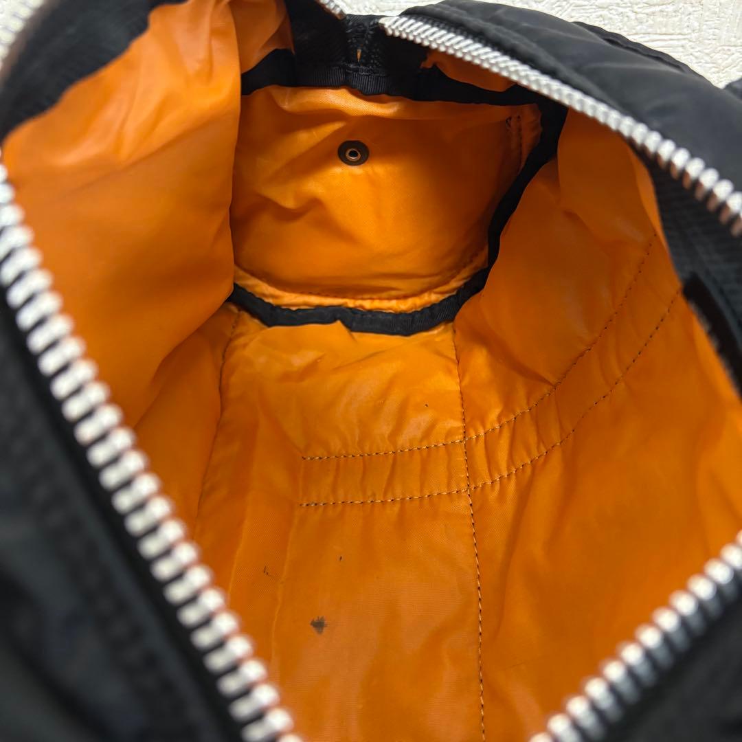 美品　PORTER ポーター　タンカー　ダッフルバッグ L　ミニボストン　黒