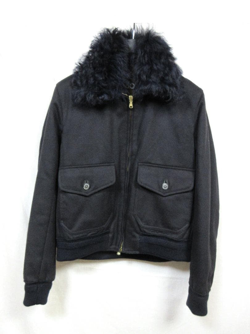 チンクアンタ　着脱ファー　イタリア製　ウール　ブルゾン　 試着のみ