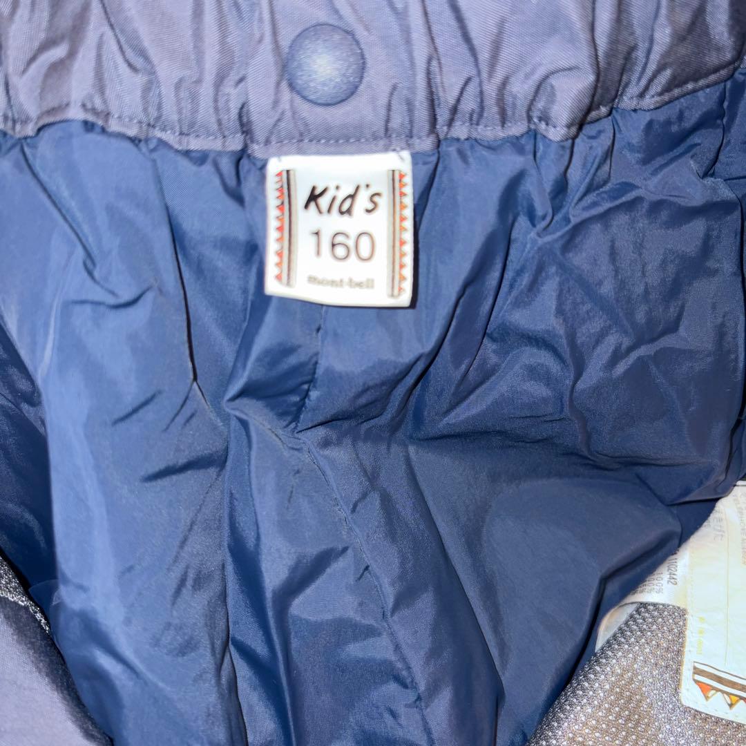 モンベル スノーウェア　上下セット　グローブ160cm