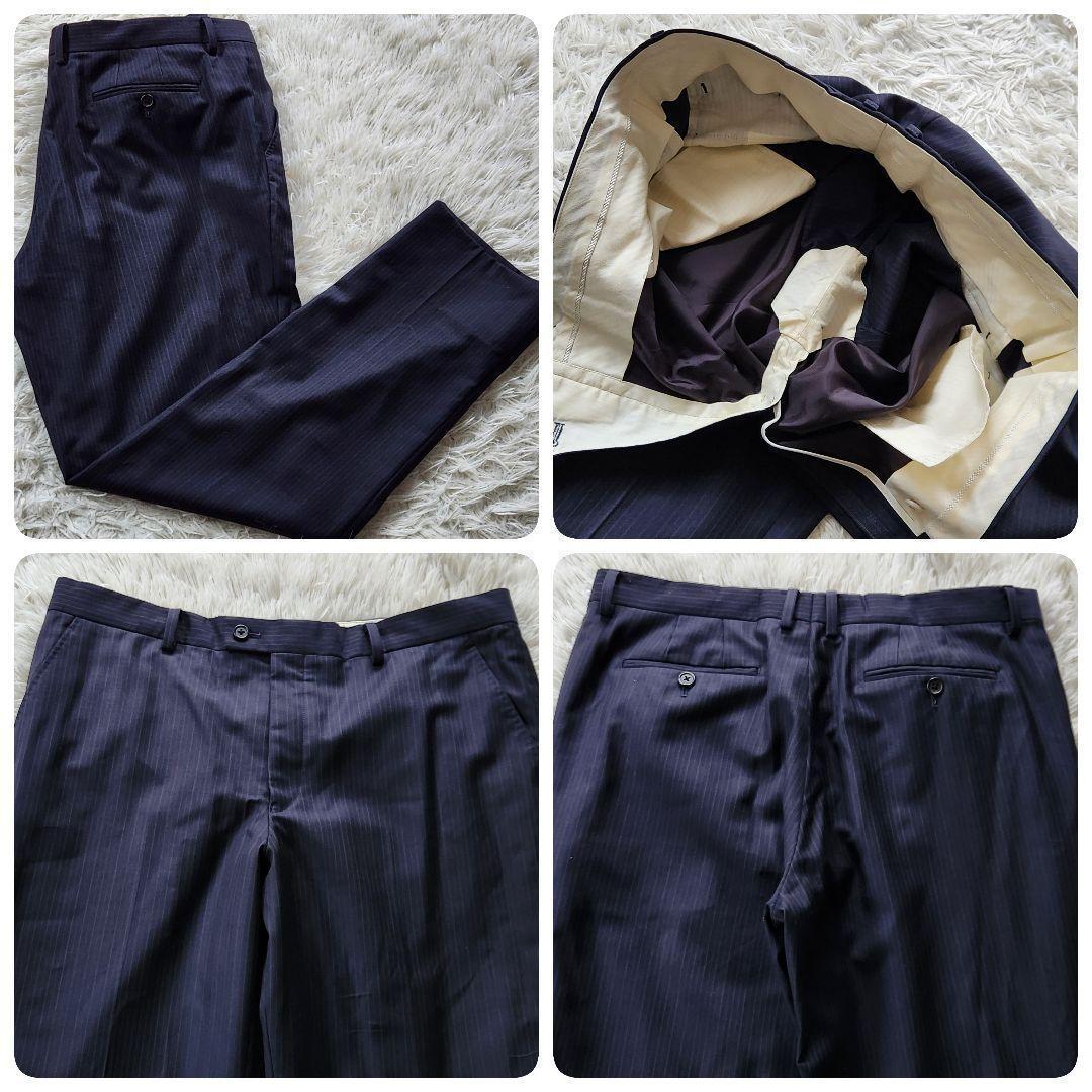 付属品完備✨XL ポールスミス 現行タグ スーツ バルベラ生地 シルク 花柄