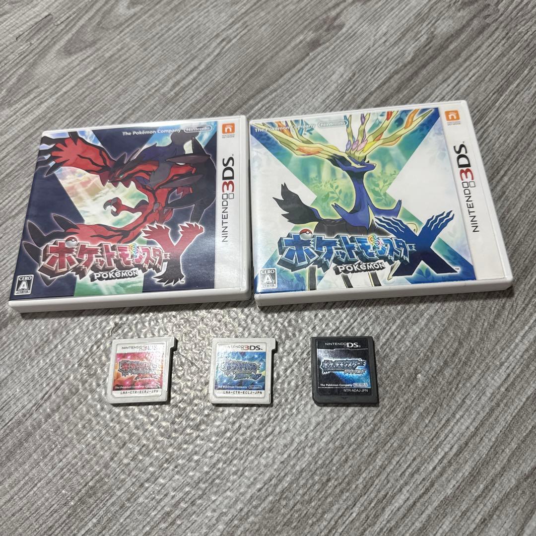 ゆ*い様 ポケモン　X Y 3DS オメガルビー　アルファサファイア　ダイヤモン