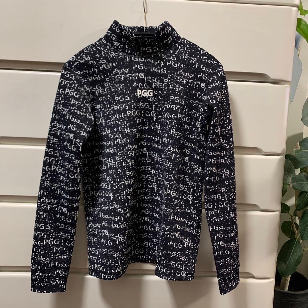 パーリーゲイツPGGメッシュJQ nayamiモックネックシャツサイズ0
