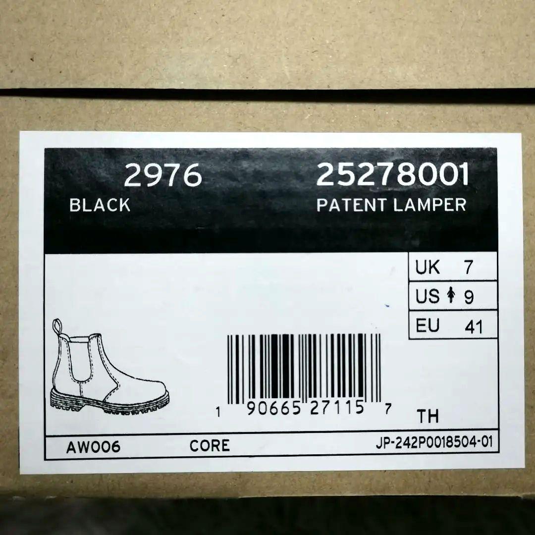 未使用 Dr.Martens 2976 チェルシーブーツ UK7 ブラック