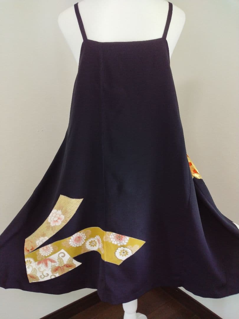 みさき様 キャミワンピース2枚 着物リメイク
