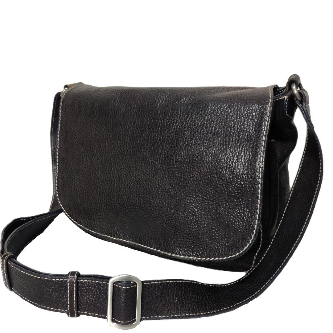 土屋鞄 ショルダー メッセンジャー バッグ トーンオイルヌメ 斜め掛け レザー