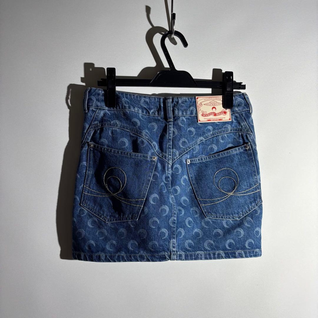 MARINE SERRE デニムミニスカート