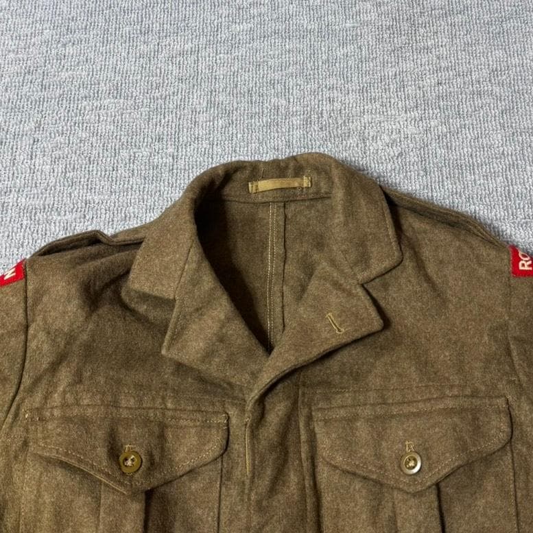 50s イギリス軍 バトルドレスジャケット  ANGLIAN 短丈