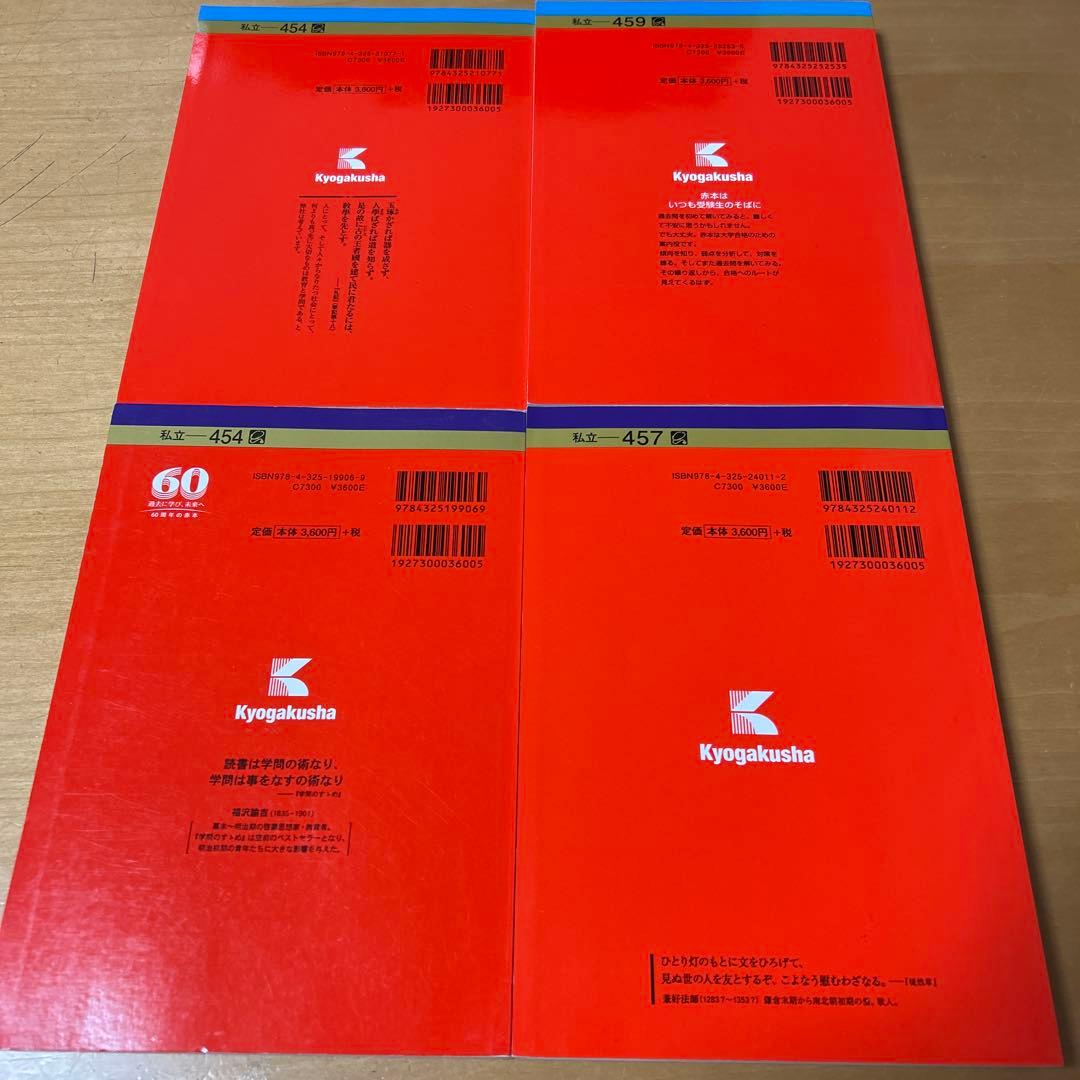 藤田医科大学　赤本　4冊　2023 2021 2017 2015