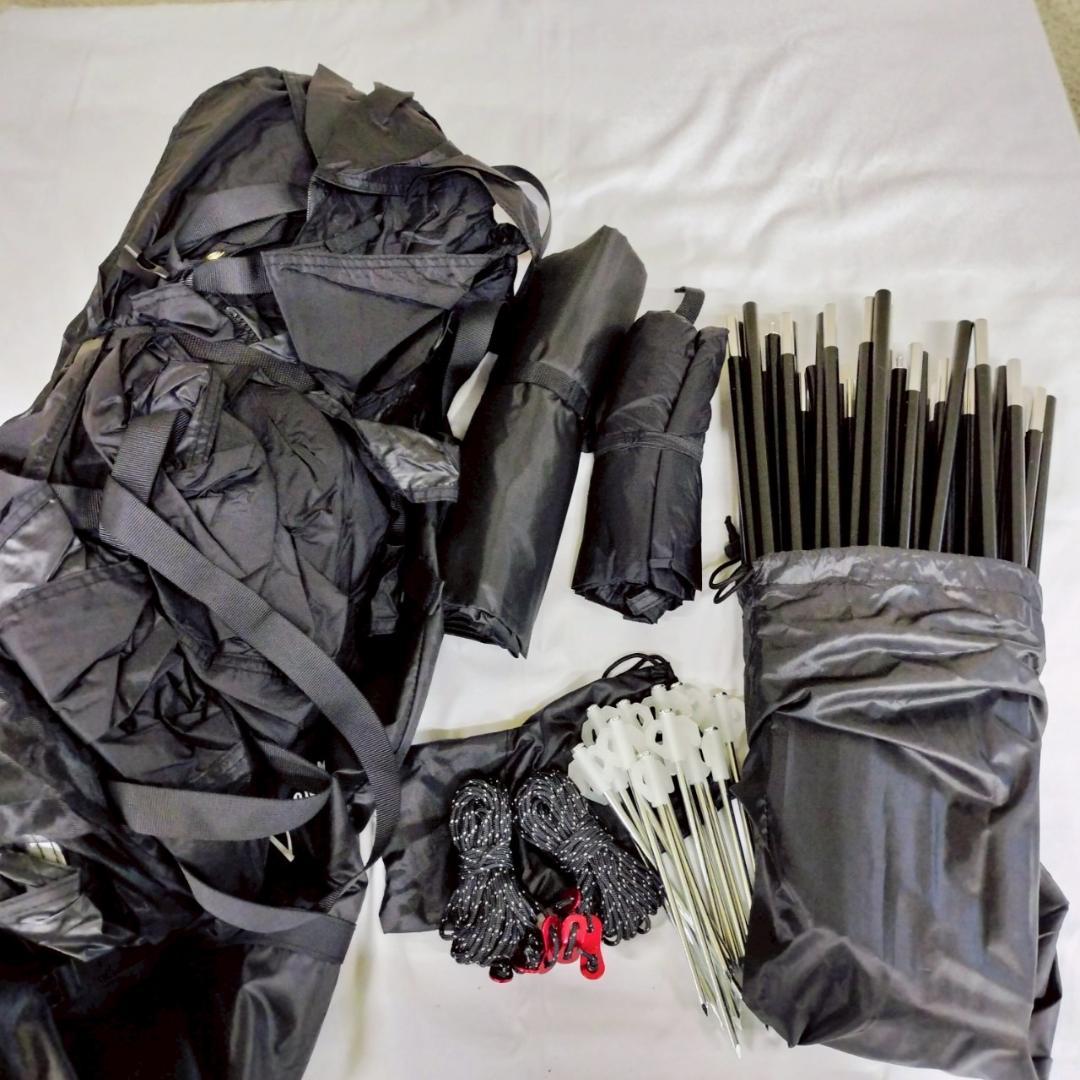 よしたん　K-⑤【訳ありUSED】G-tent-M170ドームテント 黒