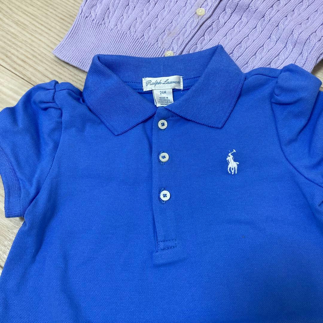 Ralph Lauren ポロドレスとパンツ・カーディガン3点セット