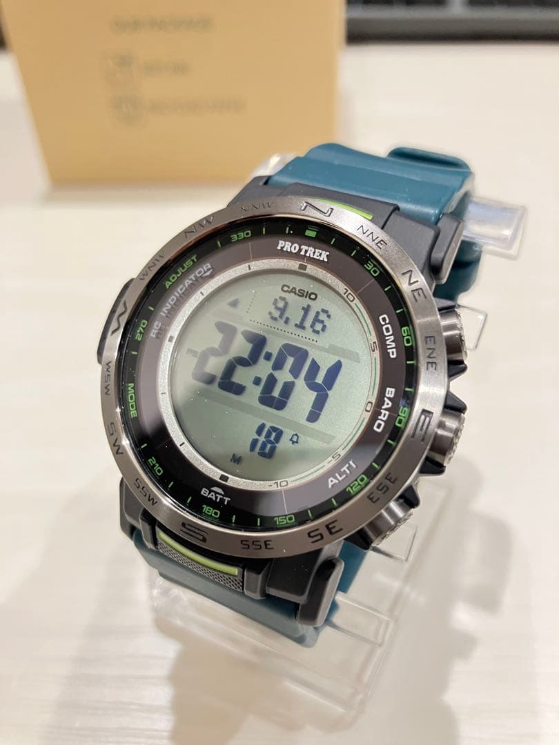 カシオ　プロトレック　腕時計　電波ソーラー　PRW-35Y-3JF 軽量　防水