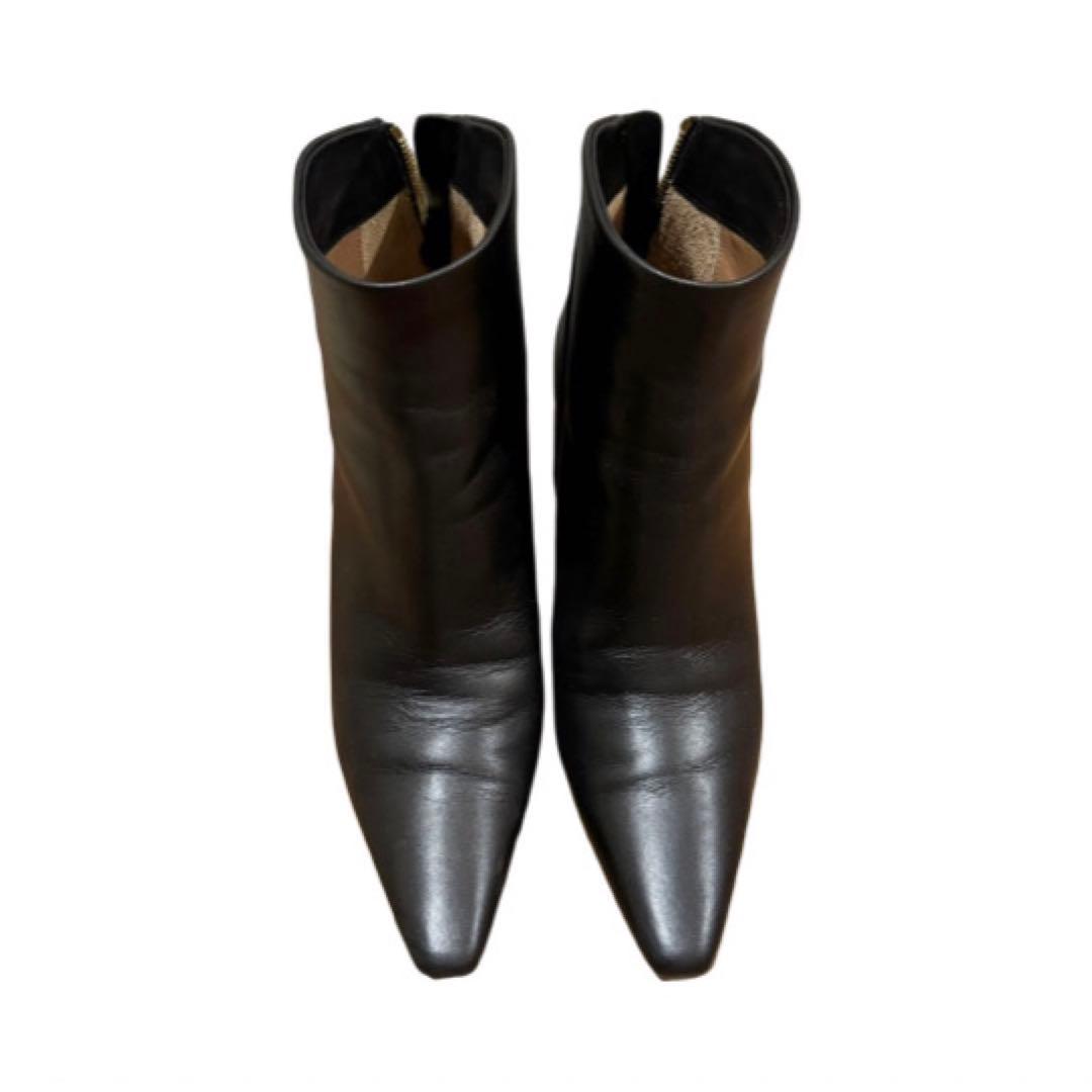 ペリーコPELLICO／VENEREショートブーツ 8.0cmブラック(38)