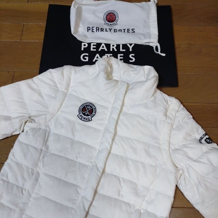 ⭐パーリーゲイツ⭐暖か⭐2wayダウンジャケット⭐ホワイト⭐M⭐