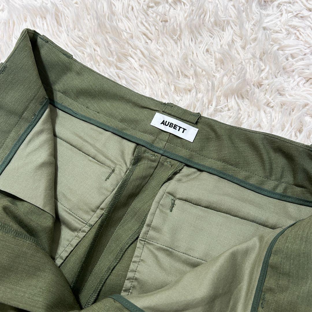 未使用✨AUBETT MELANGE WOOL BAGGY PANTS 4