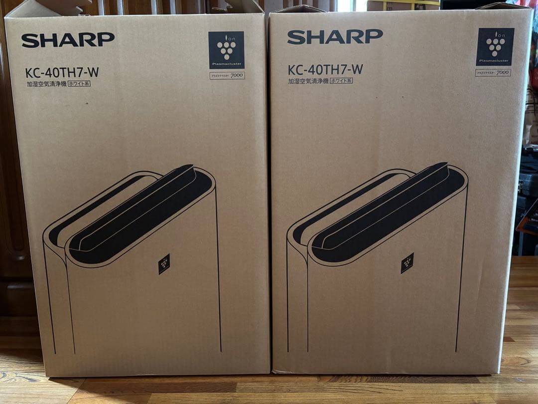 【新品未開封】SHARP KC-40TH7-W 加湿空気清浄機