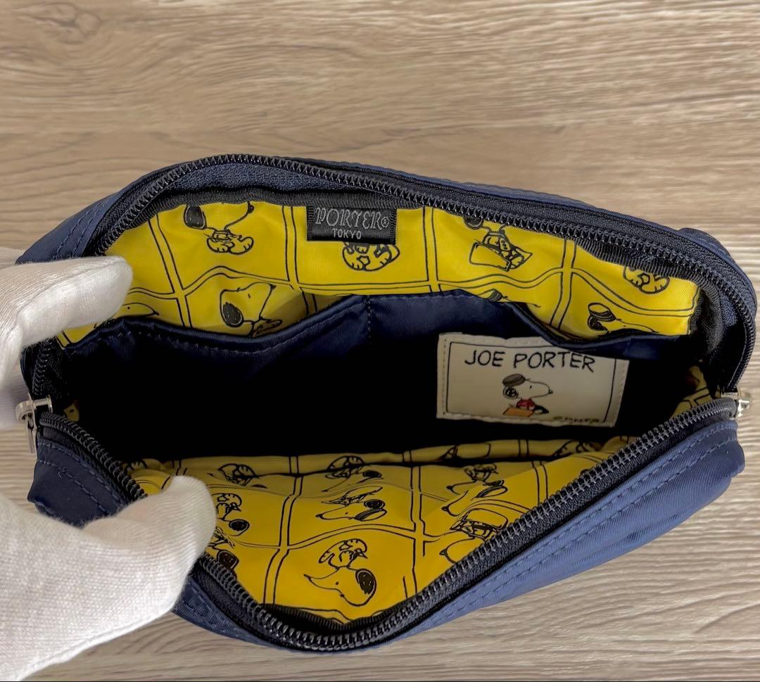 未使用 JOE PORTER ジョー ポーター ポーチ スヌーピー 吉田カバン