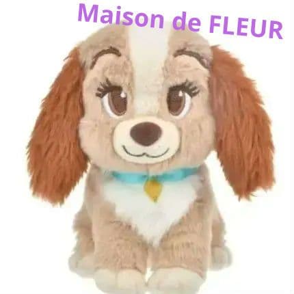 ディズニーストア　わんわん物語　レディ　エコバッグ　メゾンドフルール