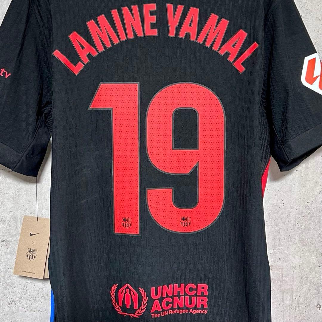 【新品/タグ付き】24/25 FCバルセロナ ♯19 ヤマル【Mサイズ】選手仕様