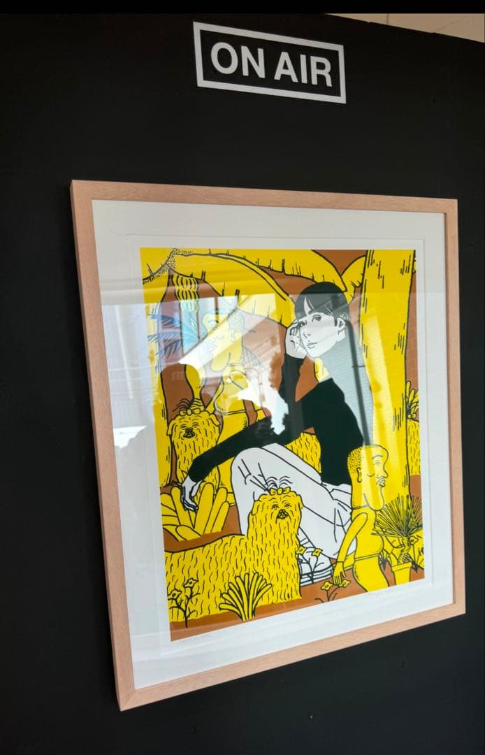 【実物あり】【即発送】 kyne untitled 2024 シルクスクリーン