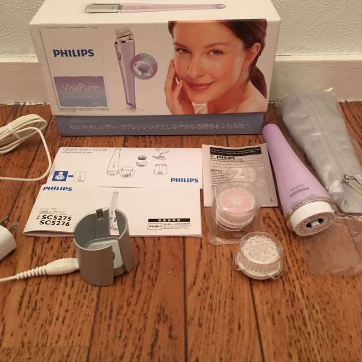 送料込＊新品ブラシ有 ビザピュア フィリップ 洗顔ブラシ