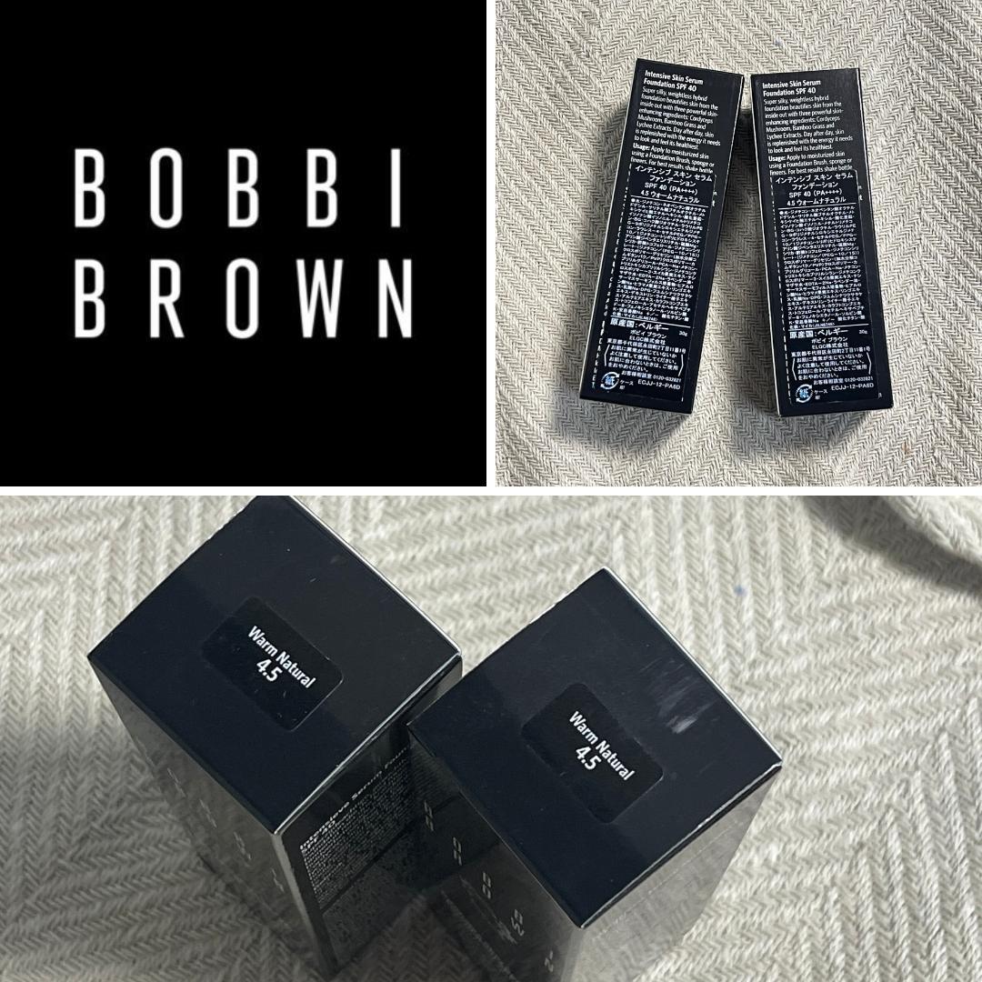 未開封 ２本 ボビィブラウン ファンデーション インテンシブセラム