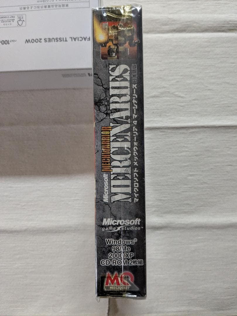 未開封 『メックウォーリア4 マーシナリーズ』 日本語版 マイクロソフト