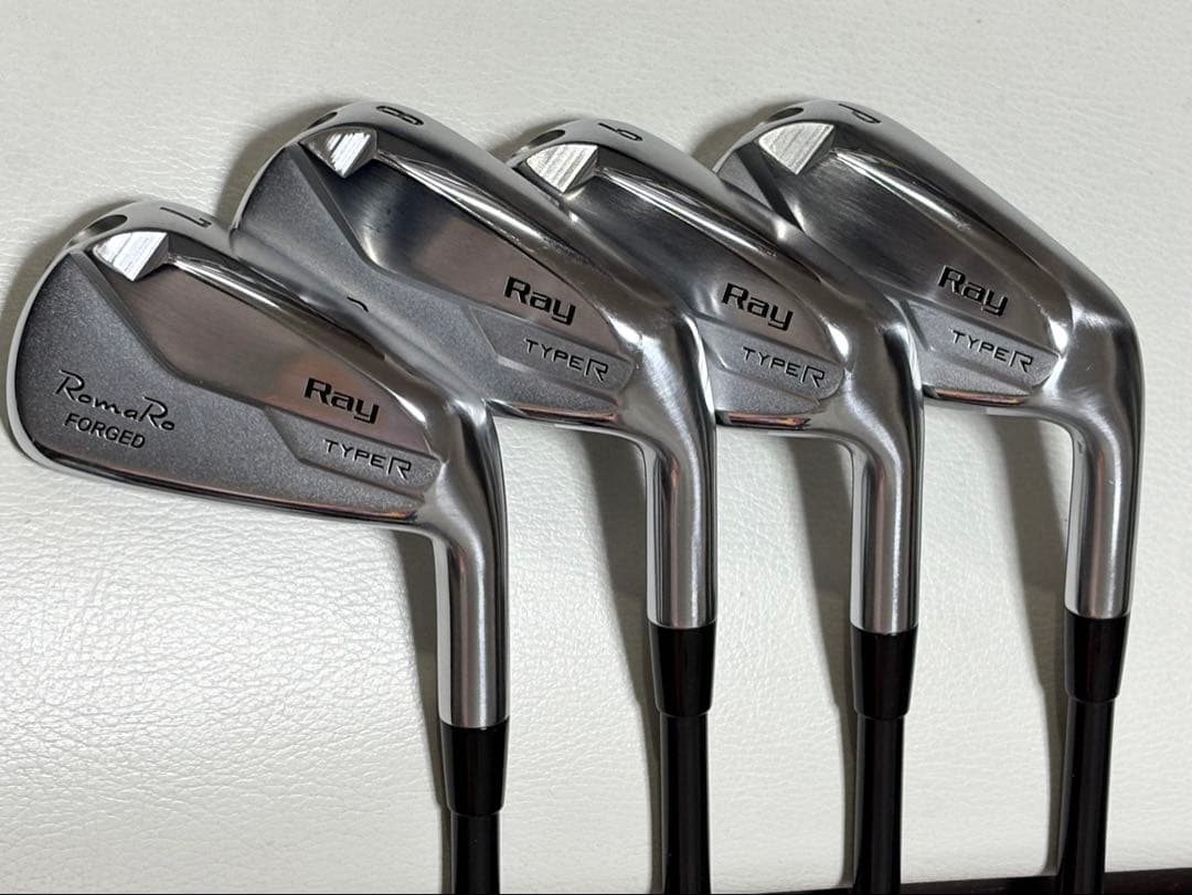 値下　中古美品　RomaRo Ray TYPE R アイアン　7〜9.P 4本
