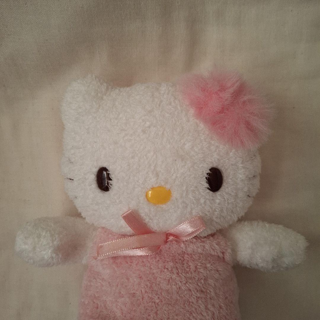 ハローキティ ぬいぐるみ　レア　 リボン付き
