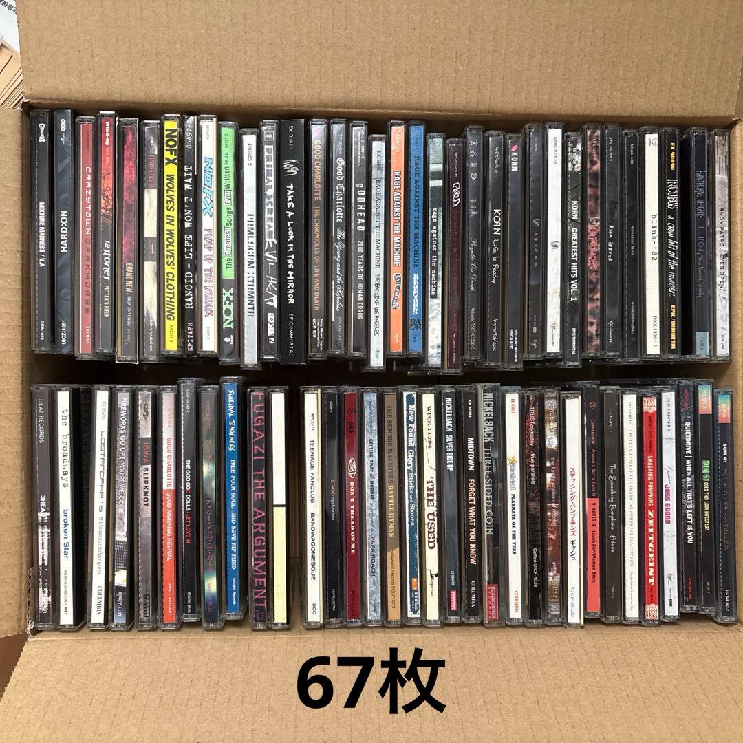 【67枚】ラウド/メロコア/パンク/ミクスチャー CD 1990〜2000年代