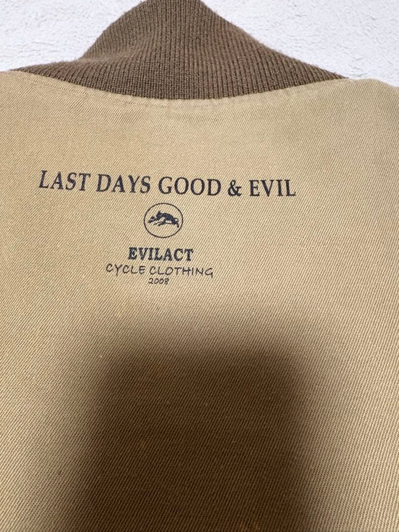 EVIL ACT イーブルアクト　タンカースジャケット