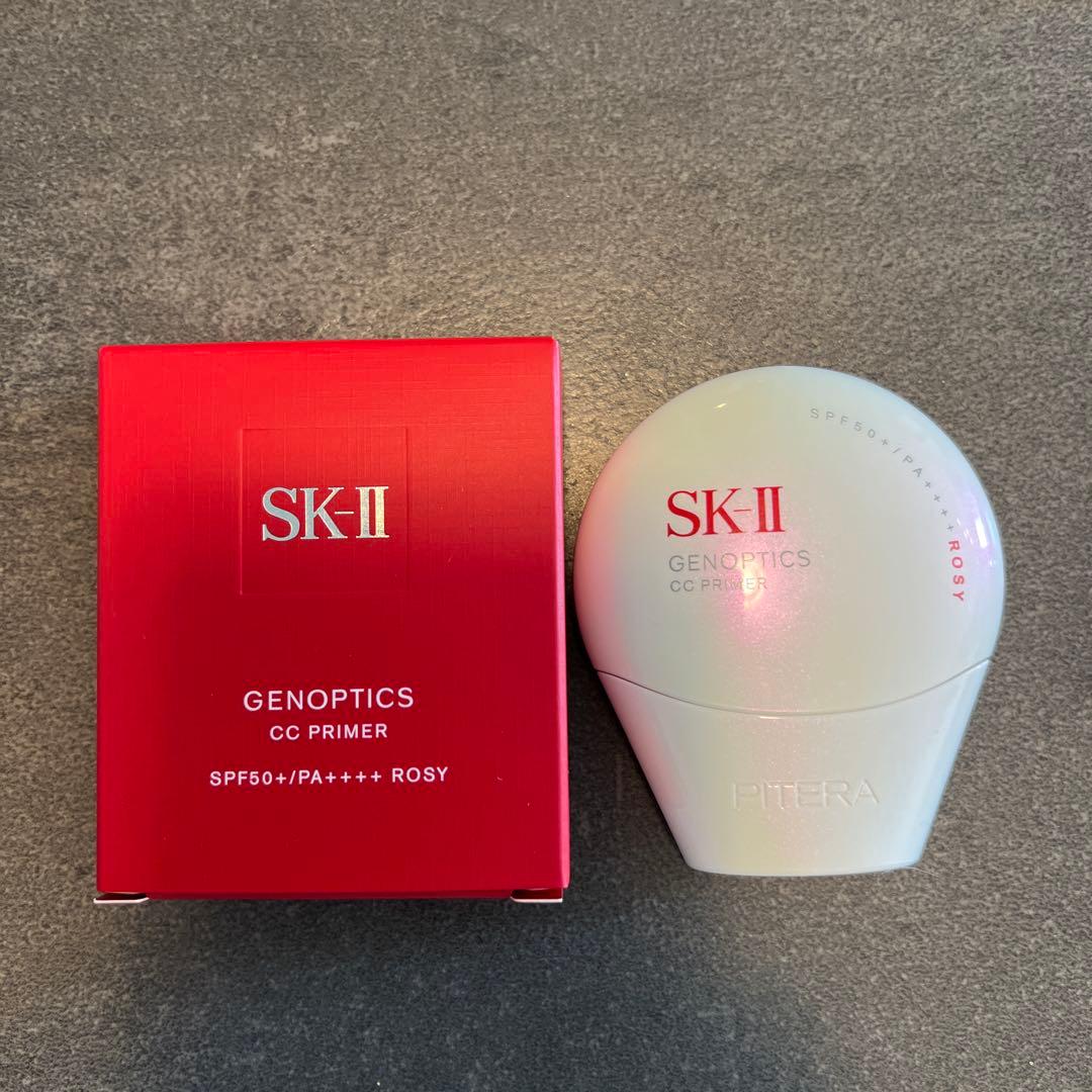 SK II ジェノプティクス　CCプライマー　ロージーピンク　新品　同様品