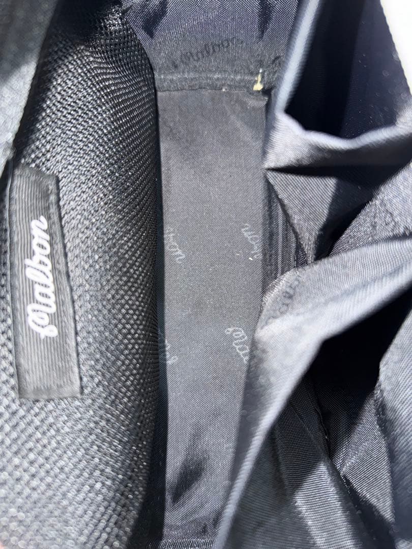 Malbon 刺繍ゴルフカートバッグ ホワイト