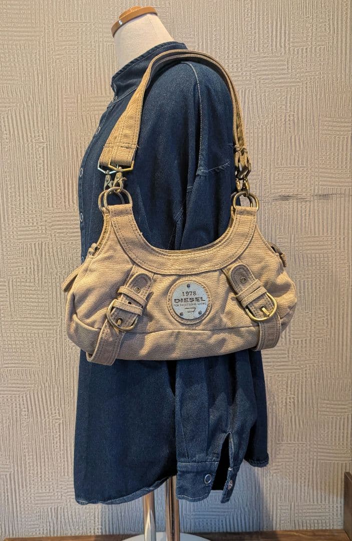DIESEL Archive shoulder bag Y2K 三日月