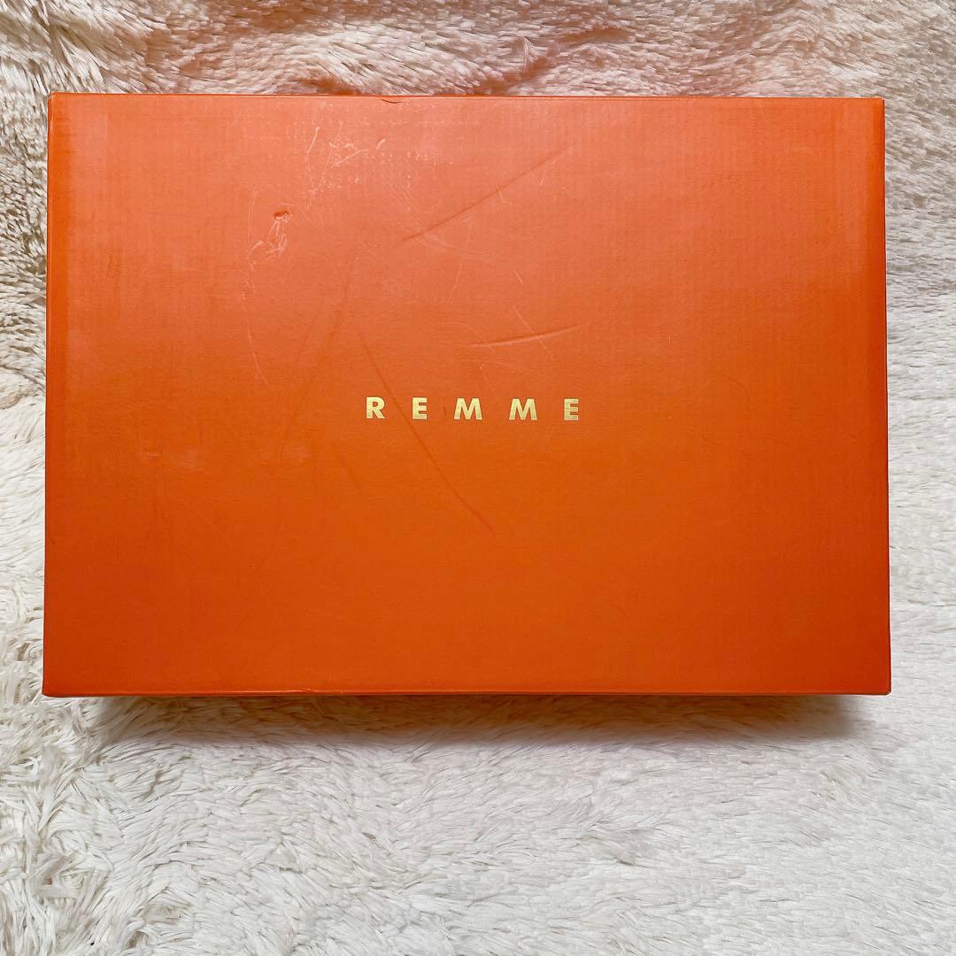 美品✨箱付き　REMME レメ　センタージップショートブーツ　厚底　2024年