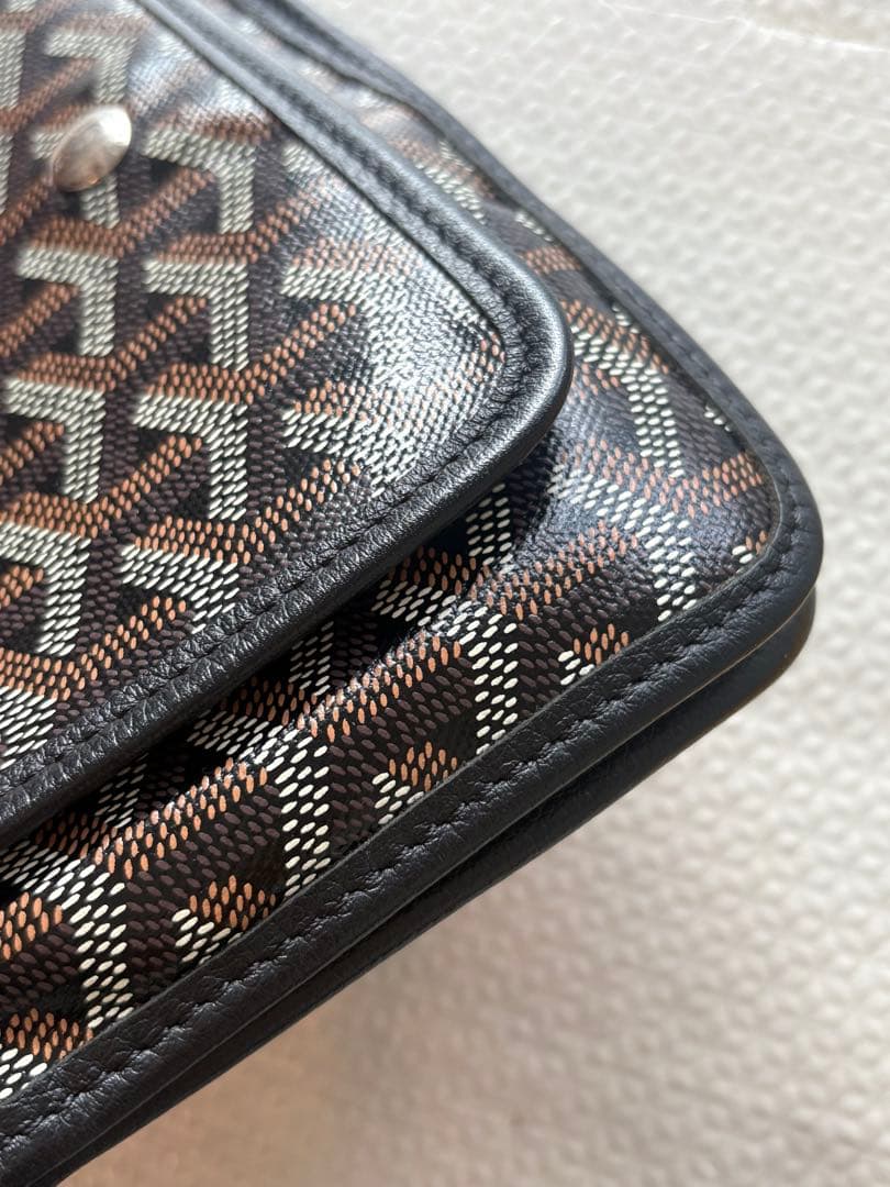 goyard プリュメ　ポーチウォレット　ブラック
