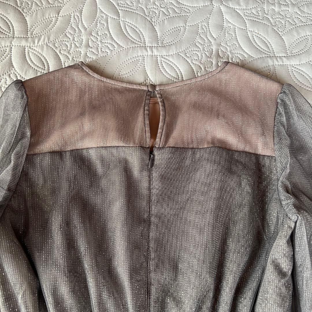 たっぴー 様DorryDoll ビスチェ風トップス ラメチュールワンピースドレス