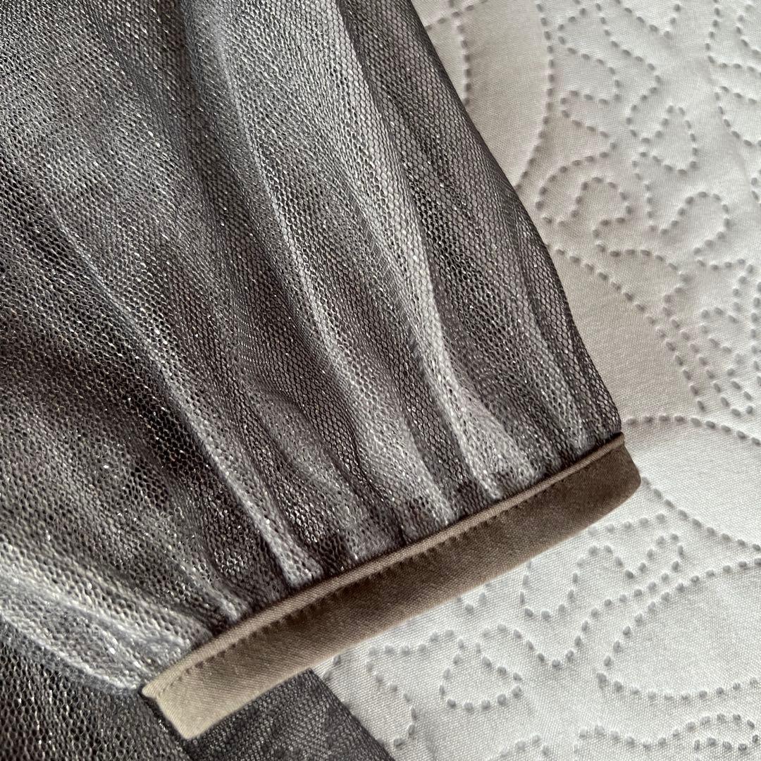 たっぴー 様DorryDoll ビスチェ風トップス ラメチュールワンピースドレス