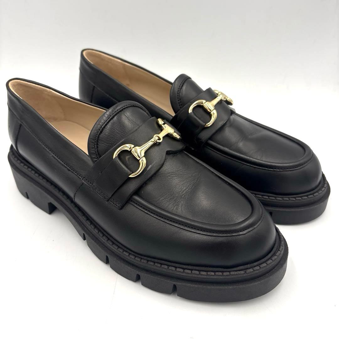 ✨美品✨コルソローマノーヴェ ビットローファー【36】23cm ブラック