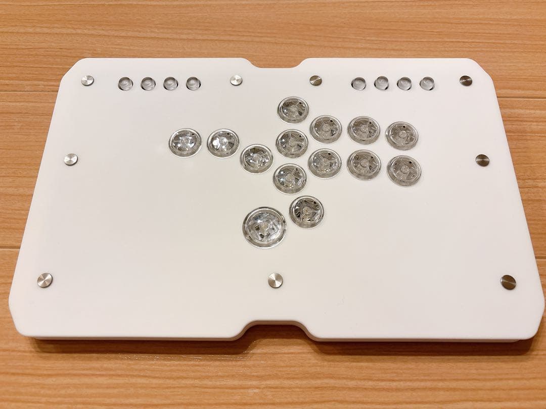 【ほぼ新品】PUNKWORKSHOP ULTRA BOXホワイト ボタン換装済み