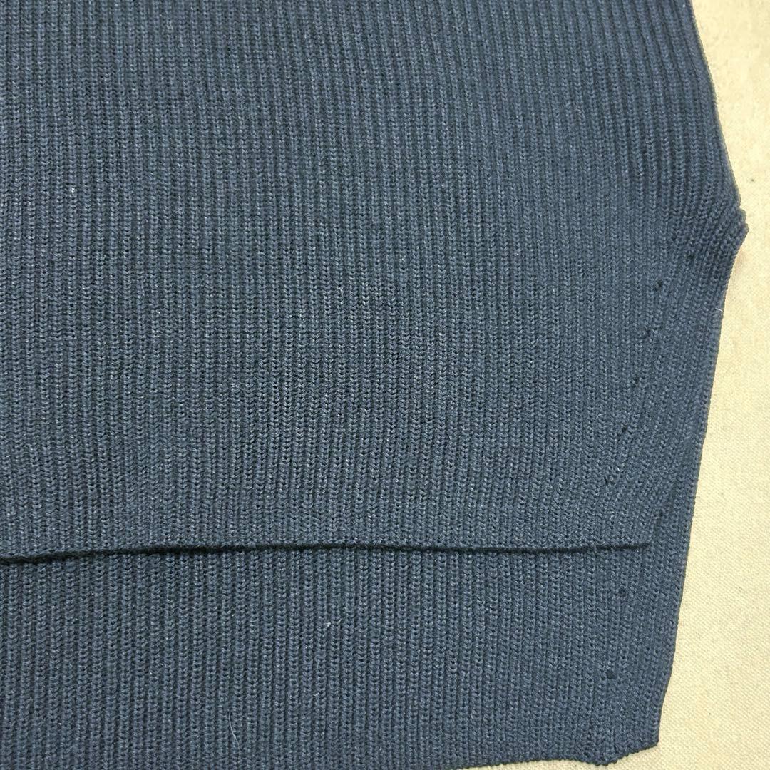 【AURALEE】カシミヤ混 ニット Vネック セーター サイドスリット