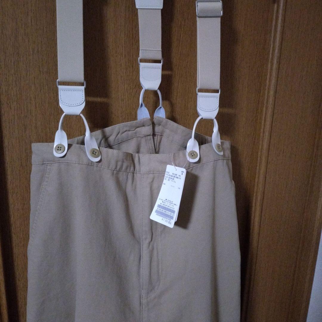 spickandspanサスペンダー付きワークパンツ36