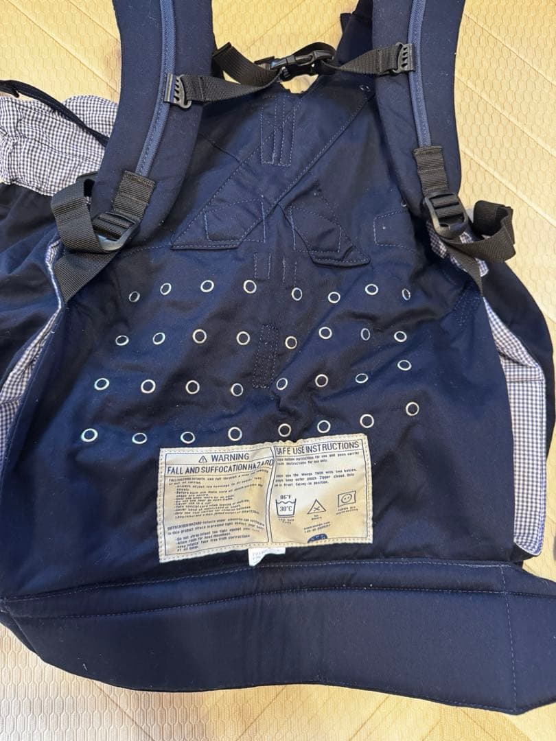 ウィーゴツインネイビー 抱っこひも 双子用weego twin