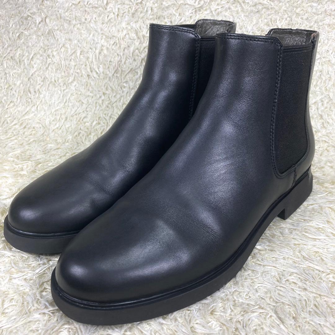 『極美品』カンペール IMAN イマン サイドゴアブーツ　ブラック　レザー　25
